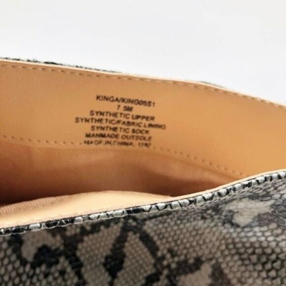 STEVE MADDEN Kinga Embossed Blue Knee High Boot - Picture 5 of 7